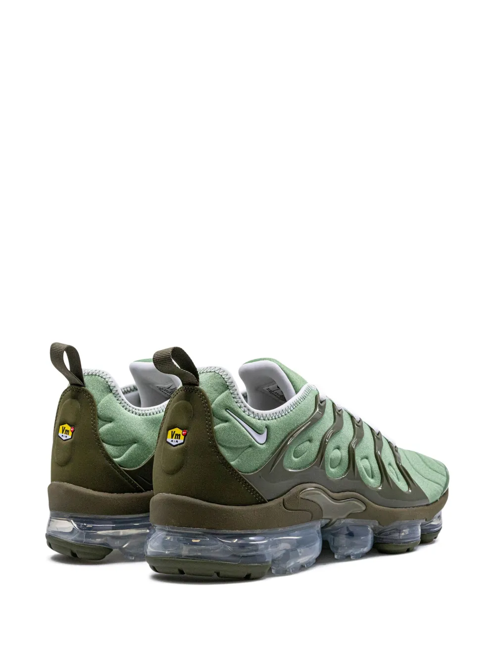 Кроссовки Air VaporMax Plus Olive Nike, зеленый — фото 3