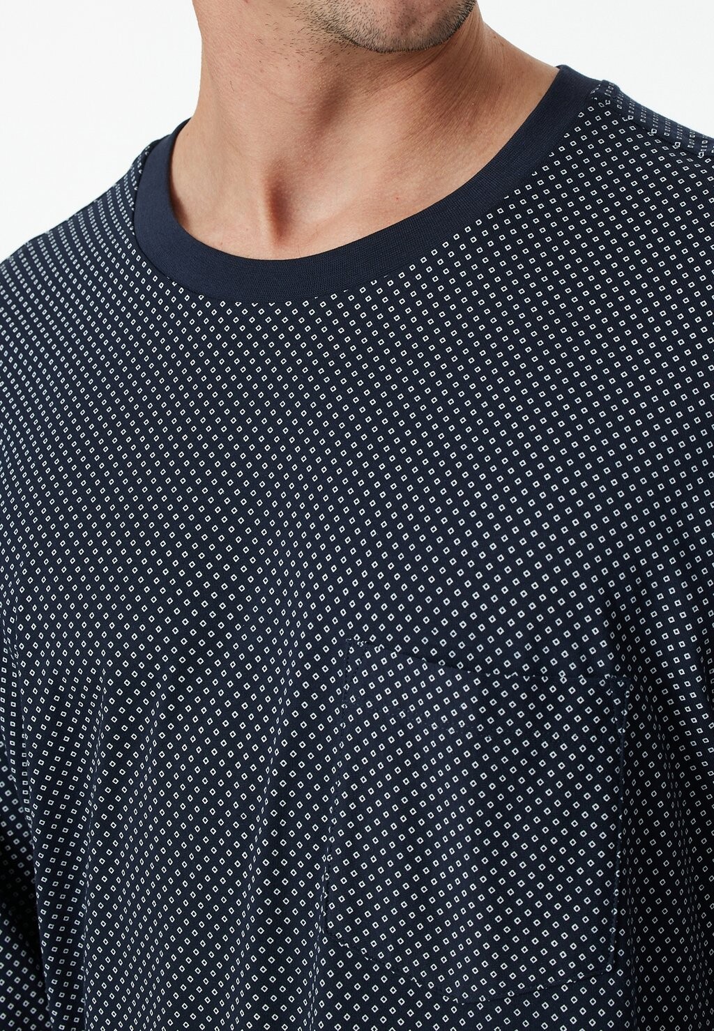 

Пижамный комплект COMFORT ESSENTIALS Schiesser, темно-синий