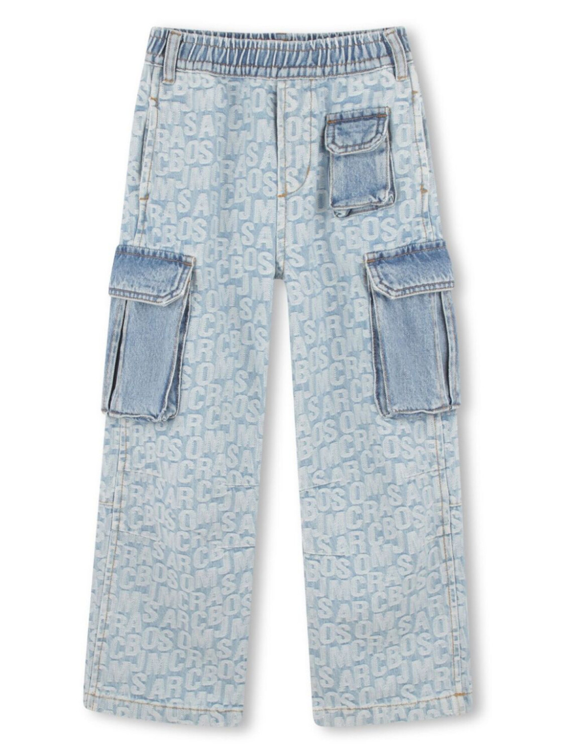 

Marc Jacobs Kids джинсы с логотипом, синий