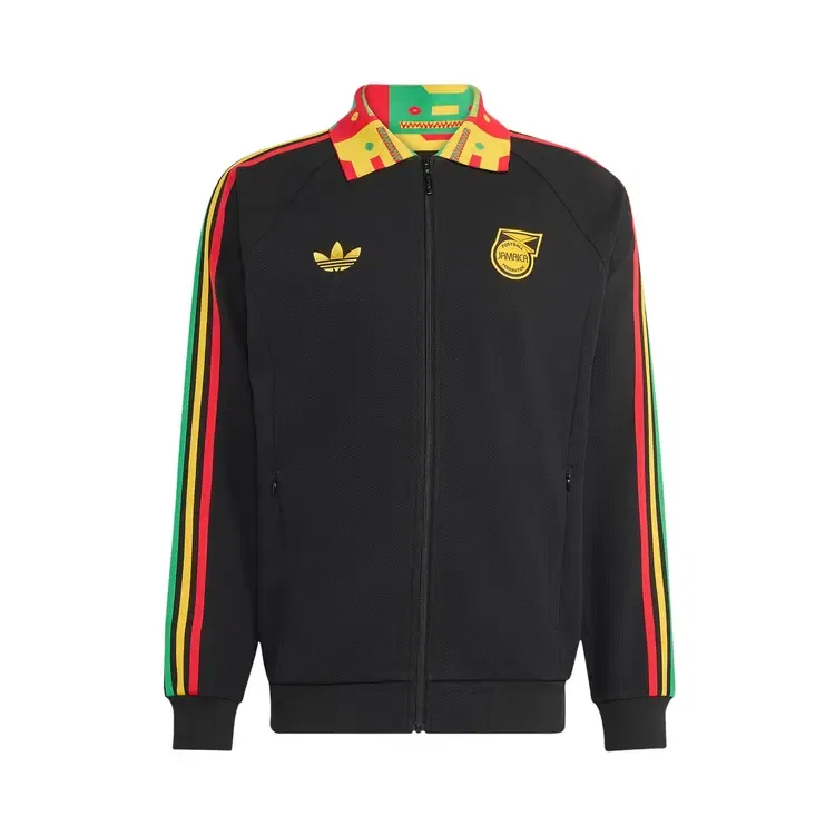 Куртка Adidas Jamaica x Bob Marley Away Anthem Jacket, черный