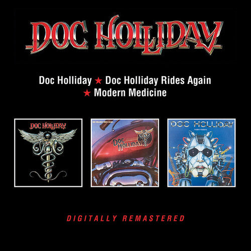 

CD диск Doc Holliday: Doc Holliday / Doc Holliday Rides Again / Modern Medicine