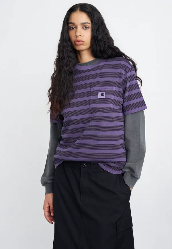 

Футболка hanson с принтом на кармане Carhartt Wip, Purple, Фиолетовый, Футболка hanson с принтом на кармане Carhartt Wip, Purple