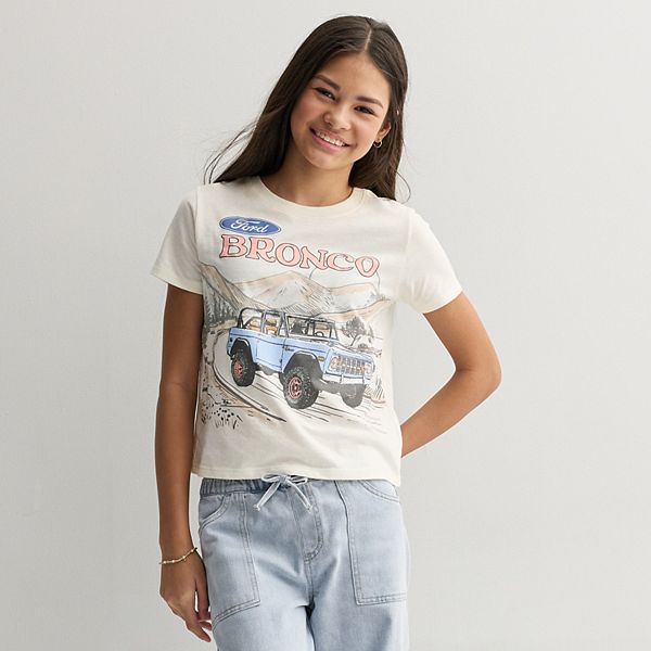 

Футболка с принтом Ford Bronco для девочек Licensed Character