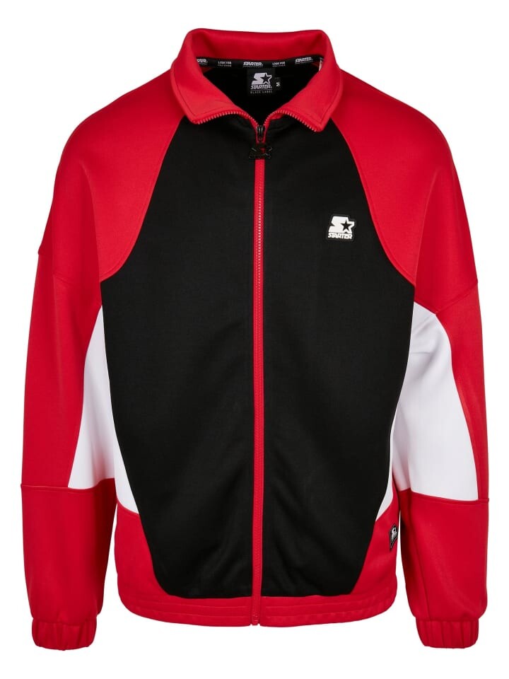 

Демисезонная куртка STARTER, цвет black/cityred/white