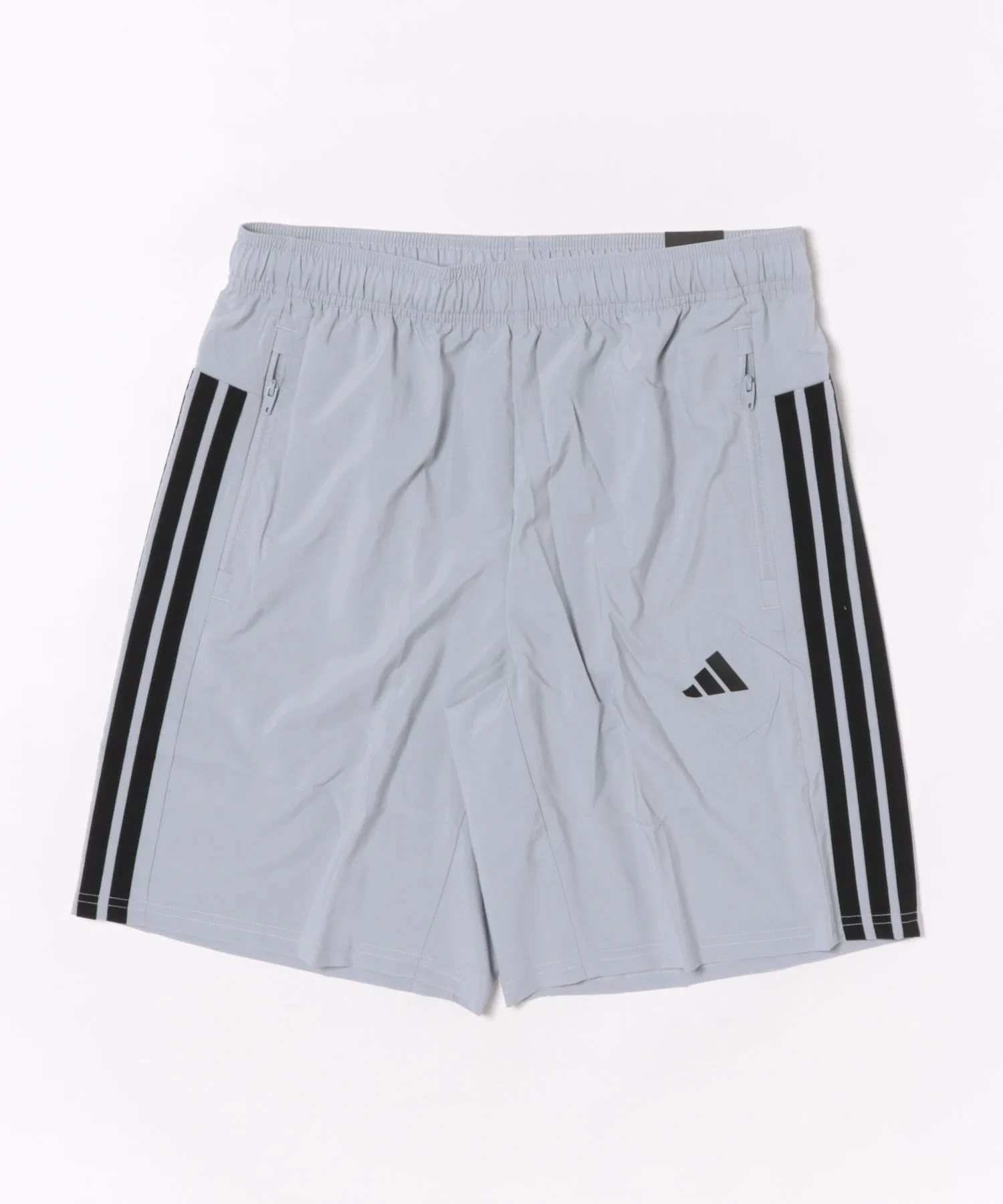 Мужские спортивные шорты adidas MWO-ES3S с тремя полосками чёрные