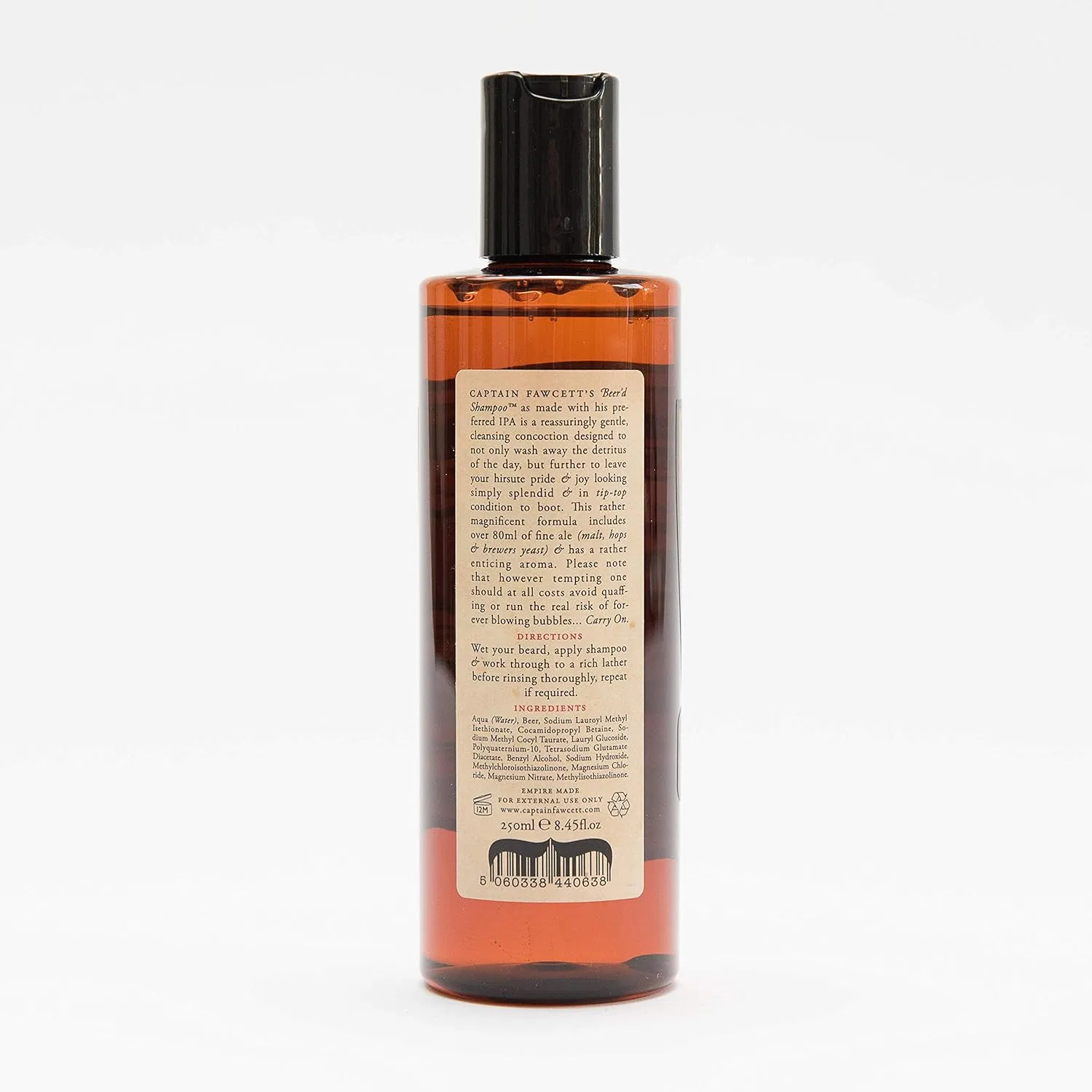 Шампунь для бороды «Beer'd Shampoo Fine Ale» от Captain Fawcett Captain Fawcett — фото 3