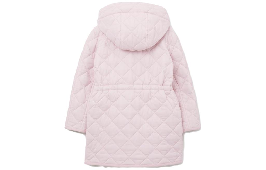 Утепленная курса Snowflake Stone Kids' Burberry, розовый — фото 4