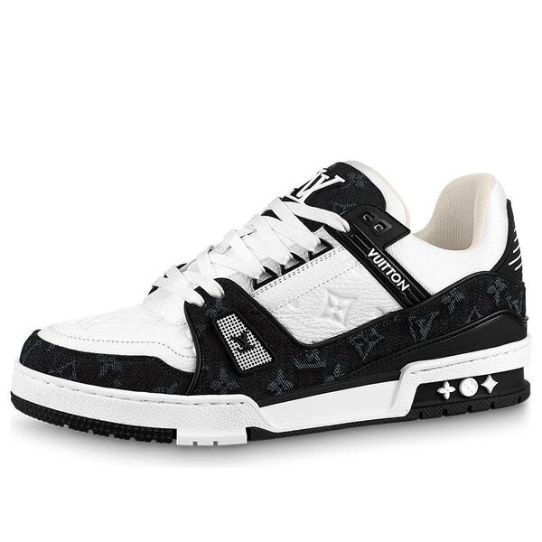 

Кроссовки lv trainer 'white black panda' Louis Vuitton, белый