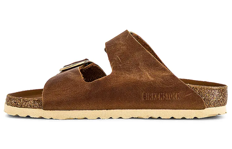 

Кожаные сандалии с двойным ремешком Birkenstock