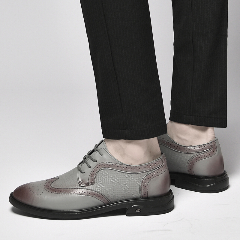 BAGE Мужские повседневные кроссовки Low Top серые, цвет Gray — фото 3