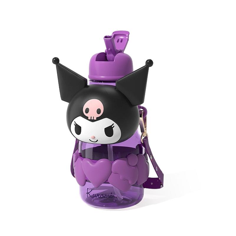 

Коллекционная летняя пластиковая кружка Hello Kitty/Kuromi/My Melody/Pachico Dog 850 мл Sanrio, Hug Space Cup-Kuromi[850Ml]