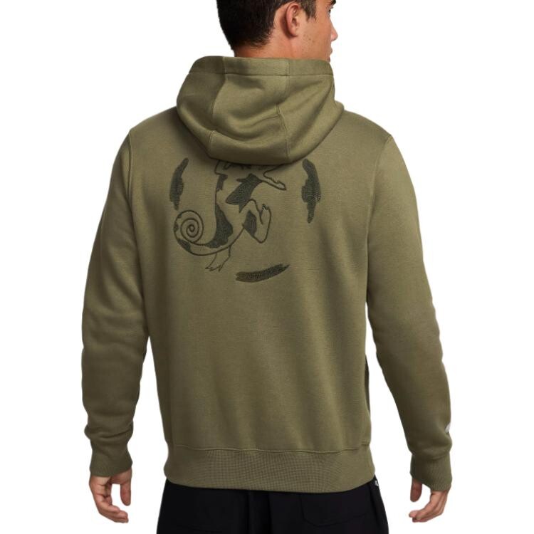 SB Толстовка унисекс Medium Оливковый/Черный Nike, черный — фото 4