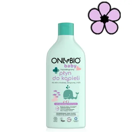 

OnlyBio Baby Нежная пена для ванны для детей с первого дня жизни 500 мл