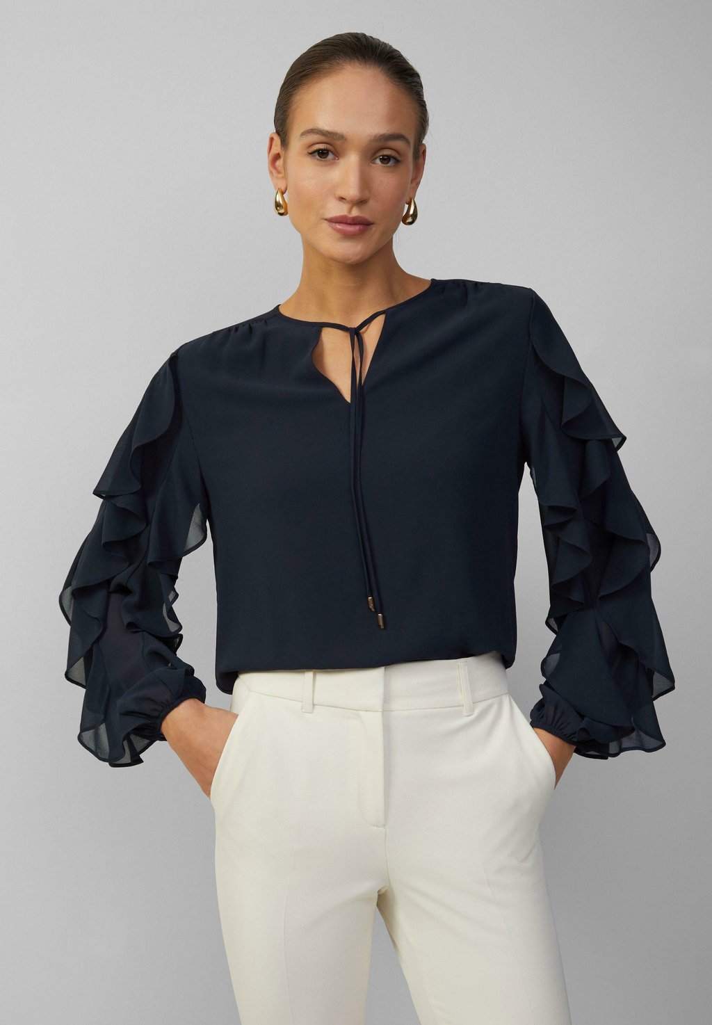 

Блуза s.Oliver BLACK LABEL, черный