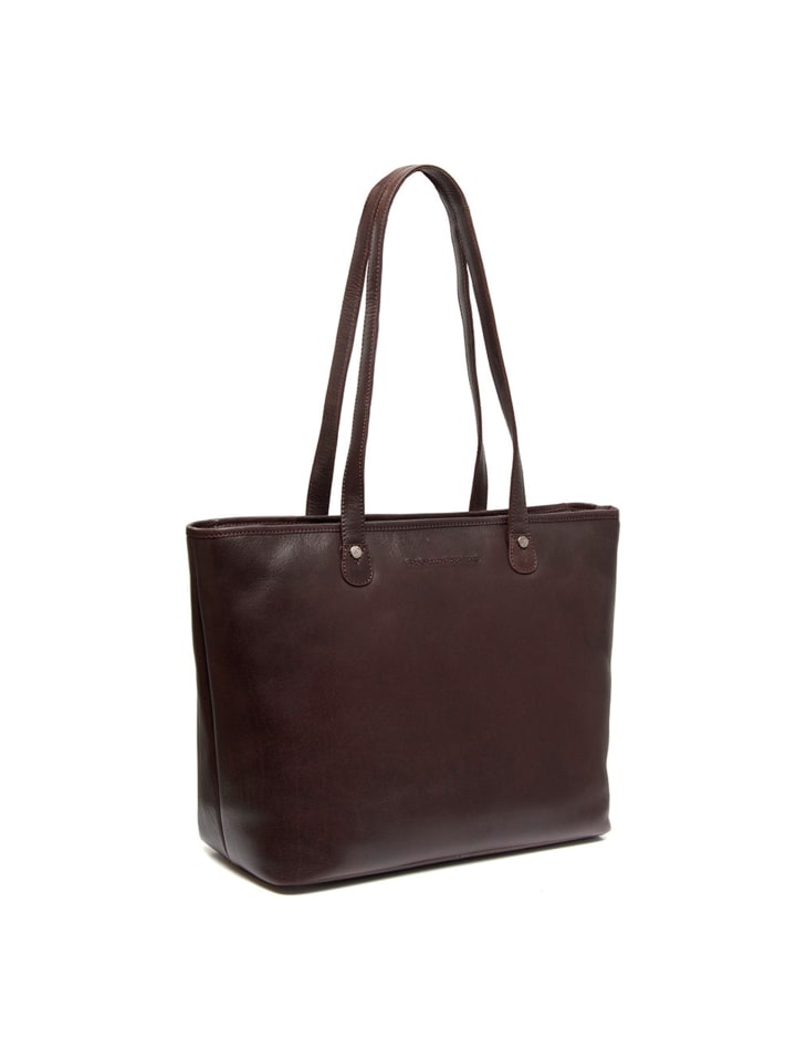 

Сумка через плечо из кожи Astano с отделением для ноутбука 33 см коричневого цвета The Chesterfield Brand