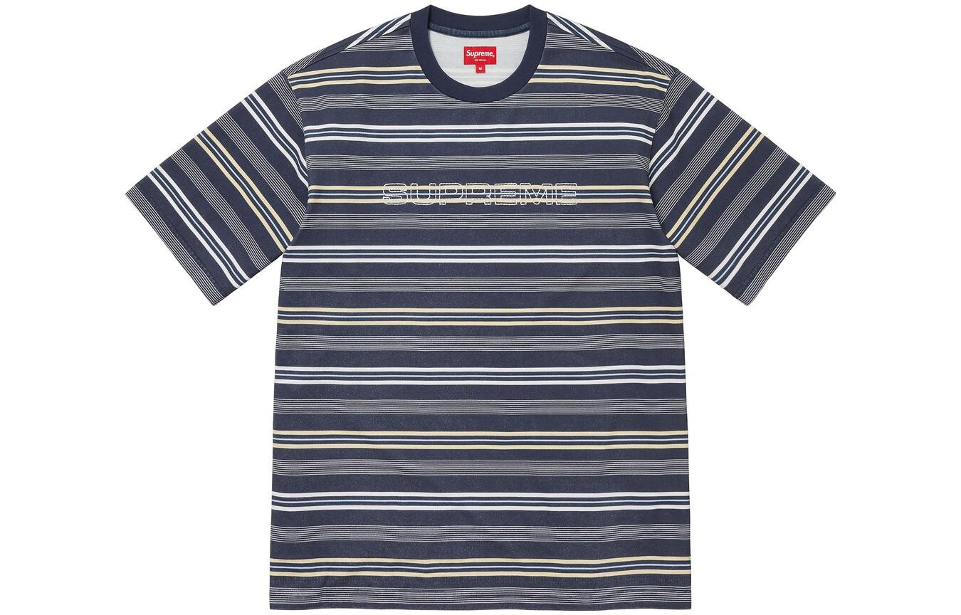 

Футболка серии SS23 WEEK18 унисекс Supreme, темно-синий