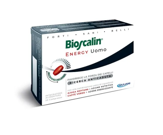 

Bioscalin Energy 90 таблеток повышает силу волос