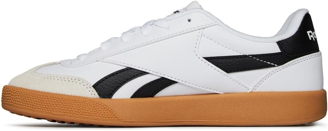 Кроссовки Reebok Unisex-Adult Smash Edge Suede, белый/черный/карамельный — фото 3