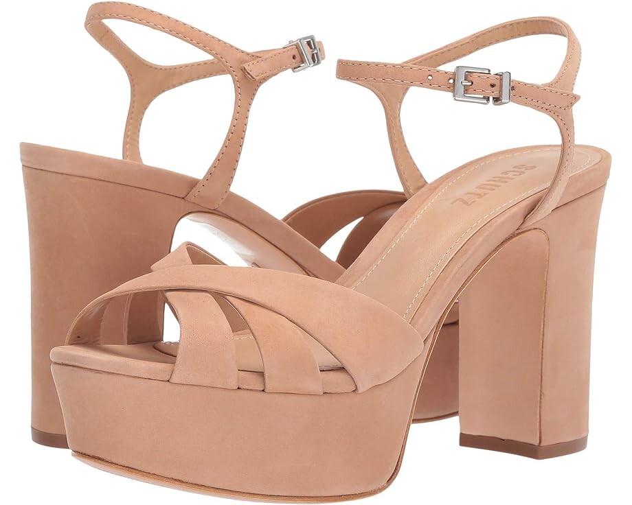 Туфли Schutz Keefa, цвет Honey Beige Nubuck