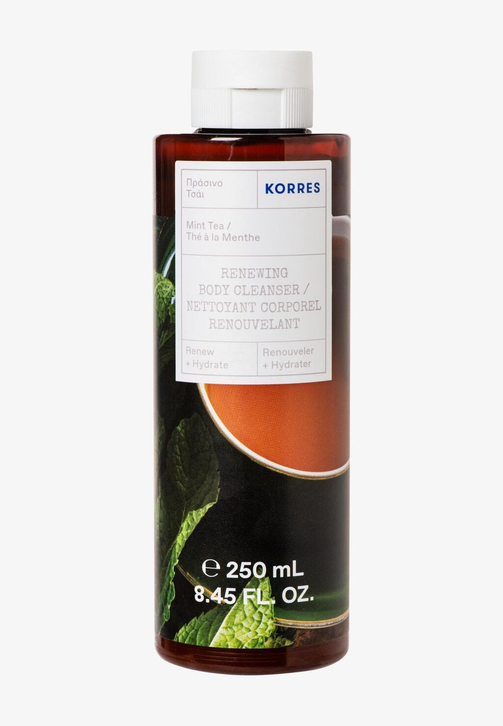 

Увлажнение Mint Tea Renewing Body Cleanser KORRES