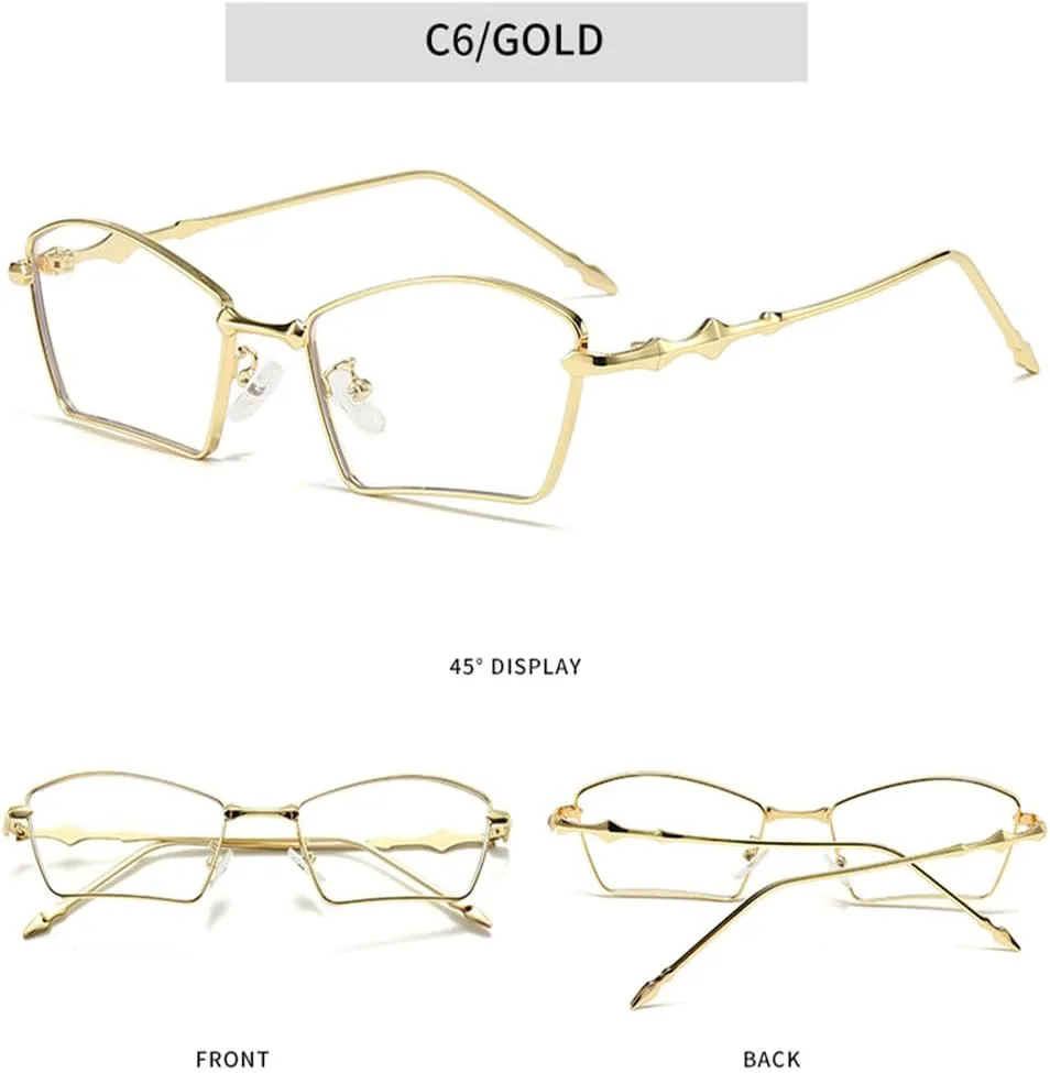 

Солнцезащитные очки в стиле ретро 2027 года, квадратной формы, необычной формы, панк, с маленькой оправой, квадратные солнцезащитные очки MTZJH, C8silverclear