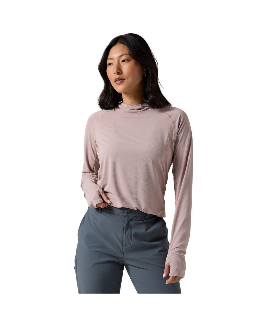 

Женская толстовка с длинными рукавами Tahoe Sun Hoodie Performance Tops Backcountry, Bark