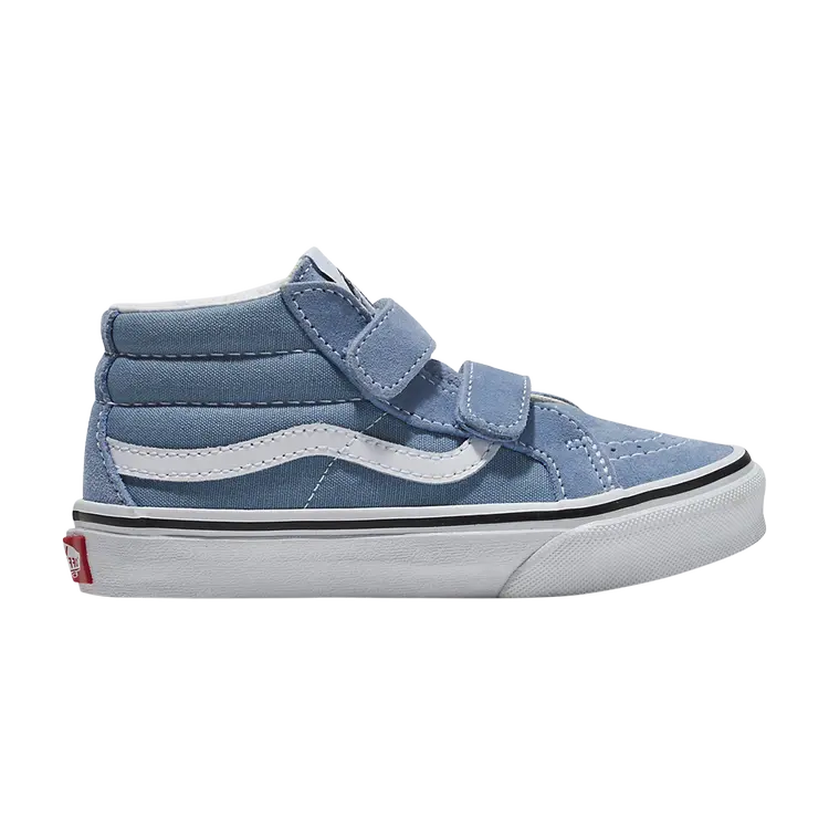 

Кроссовки Sk8-Mid Reissue V Kids, цвет Dusty Blue