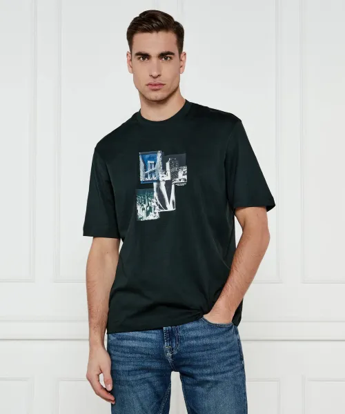

Футболка Regular fit Armani Exchange, зеленый