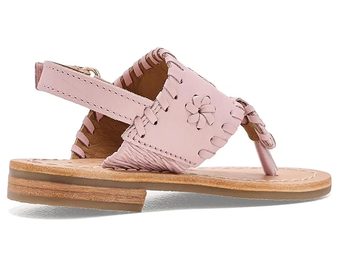 Сандалии с отделкой Jacks Flat Sandals Jack Rogers Kids, Fucshia Pink — фото 4