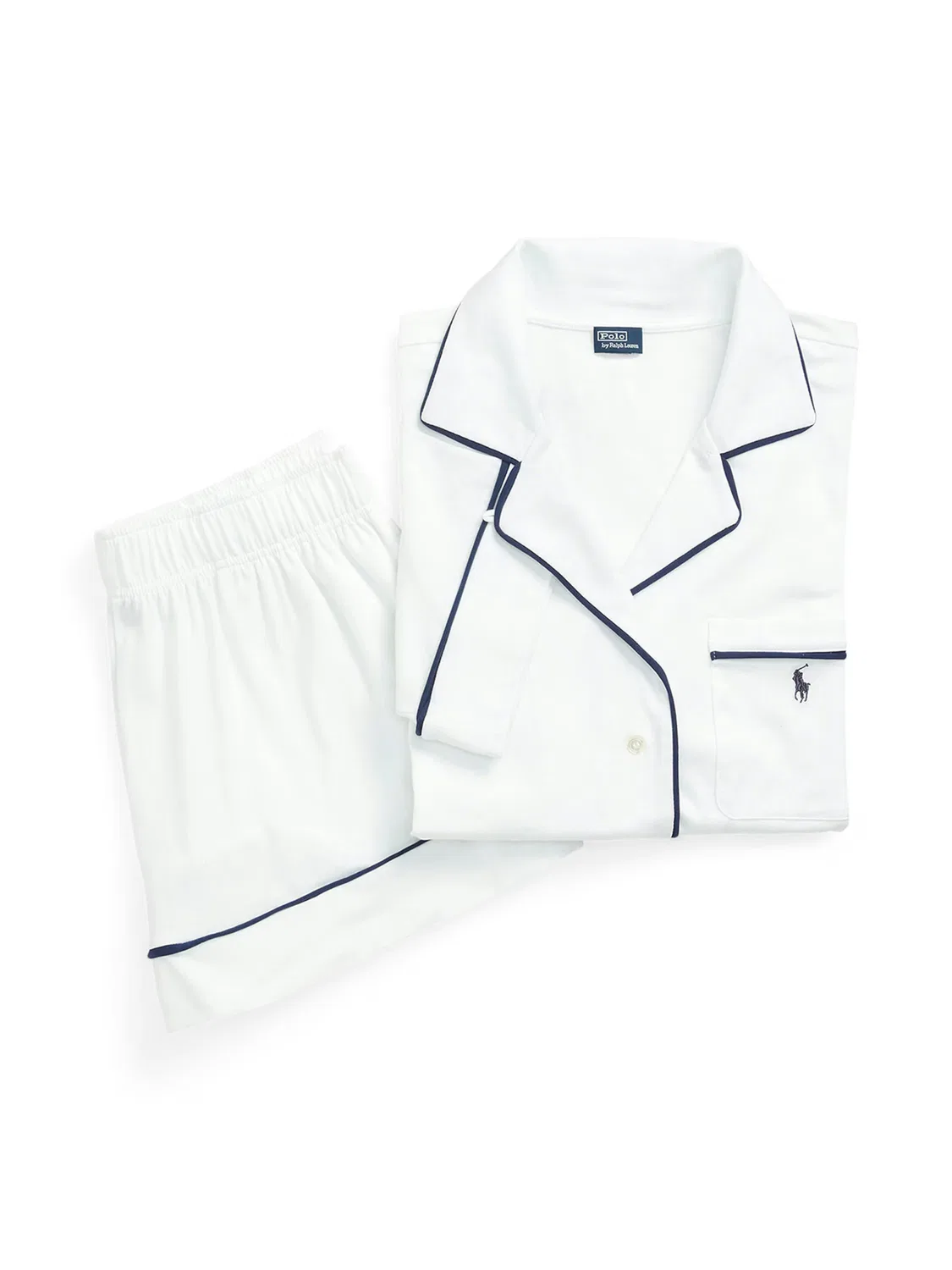 Пижама 'Основы Polo' Polo Ralph Lauren, White