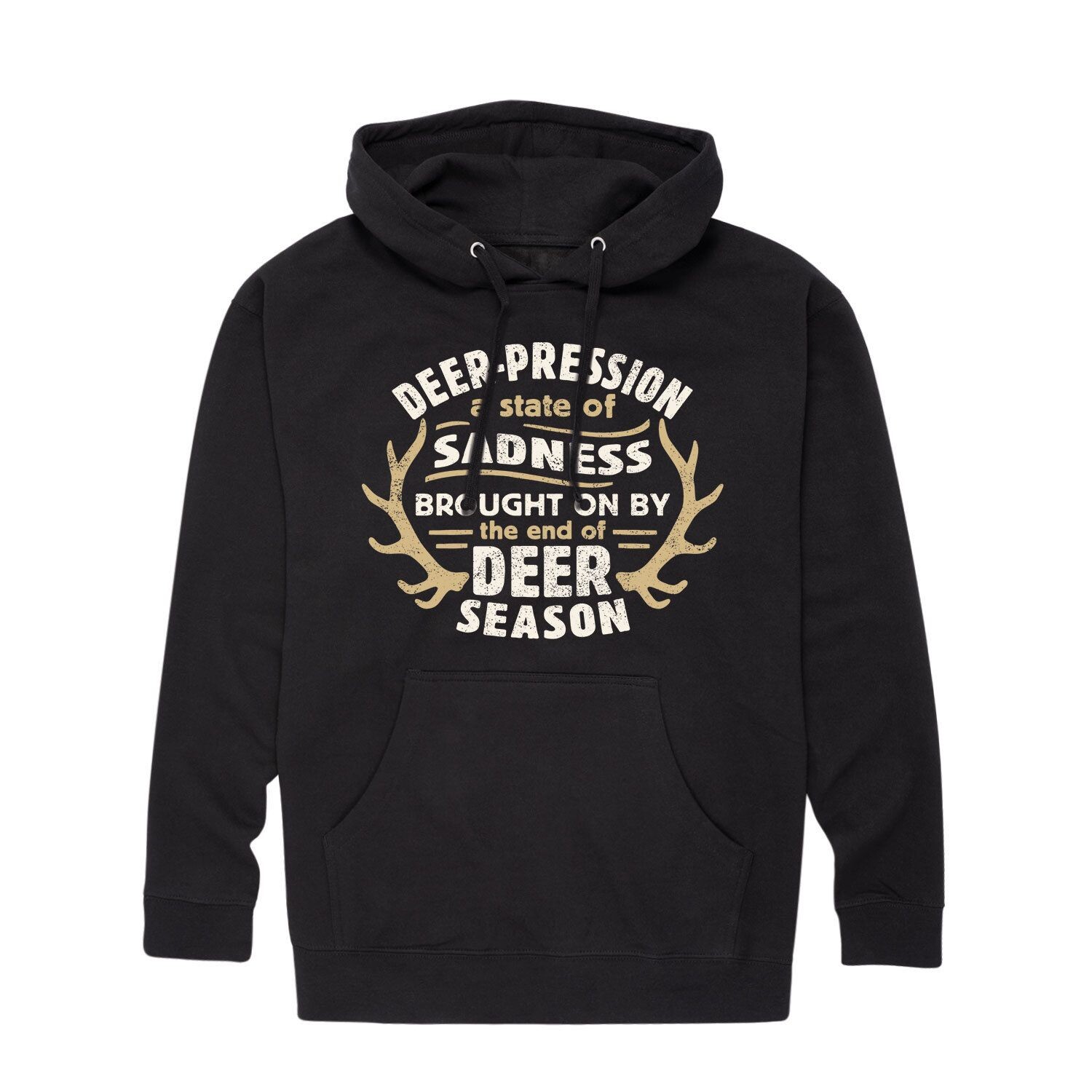 

Мужская толстовка с капюшоном Deer-pression Definition Licensed Character