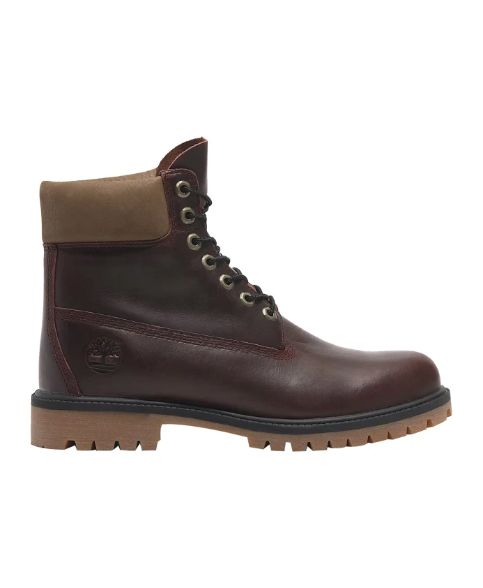 

Водонепроницаемые ботинки Heritage премиум-класса на шнуровке Timberland, красный