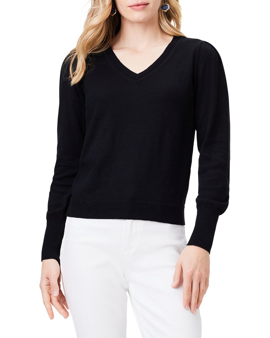

NIC+ZOE свитер с V-образным вырезом Nic + Zoe, цвет black onyx