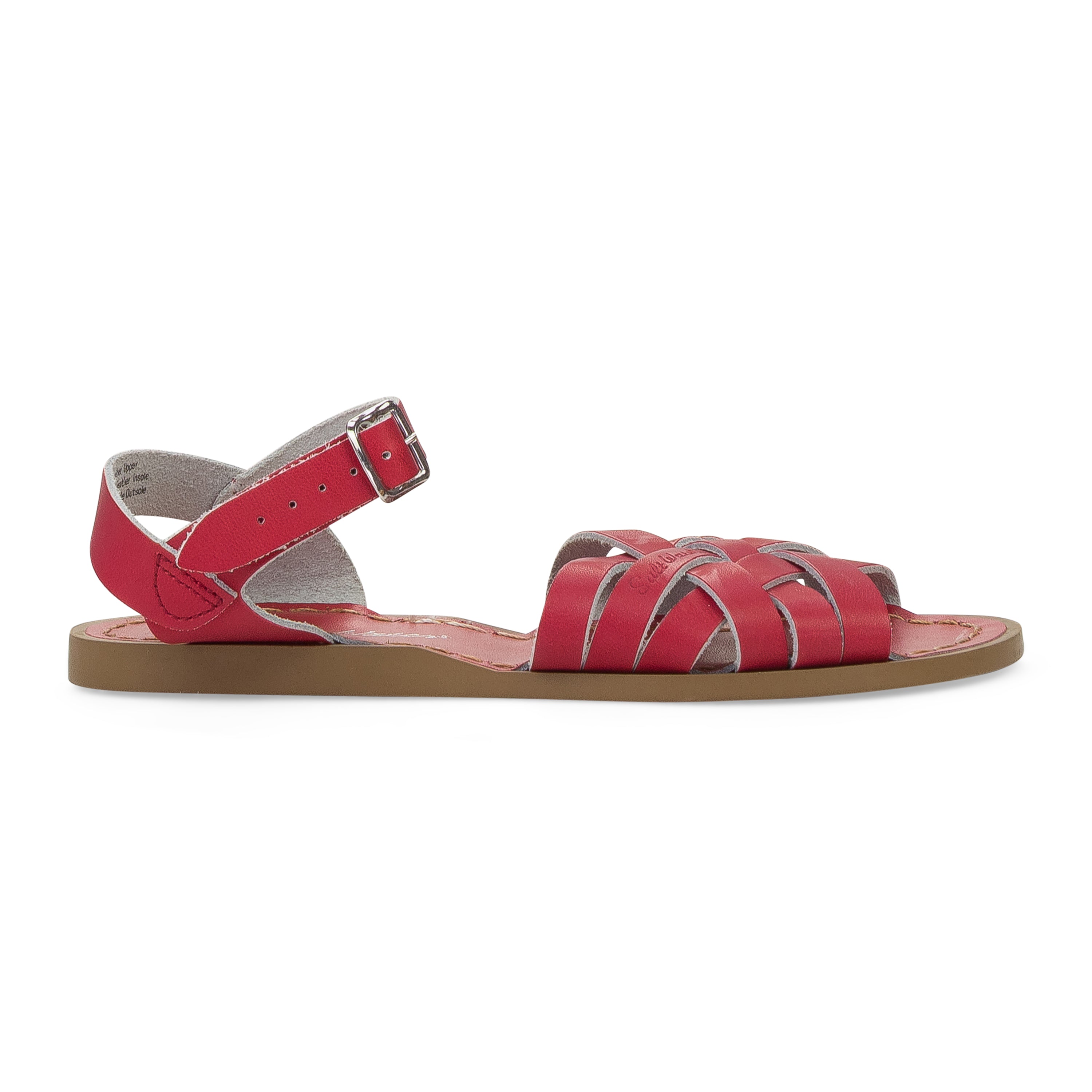 Красные ретро-сандалии Salt Water Sandals