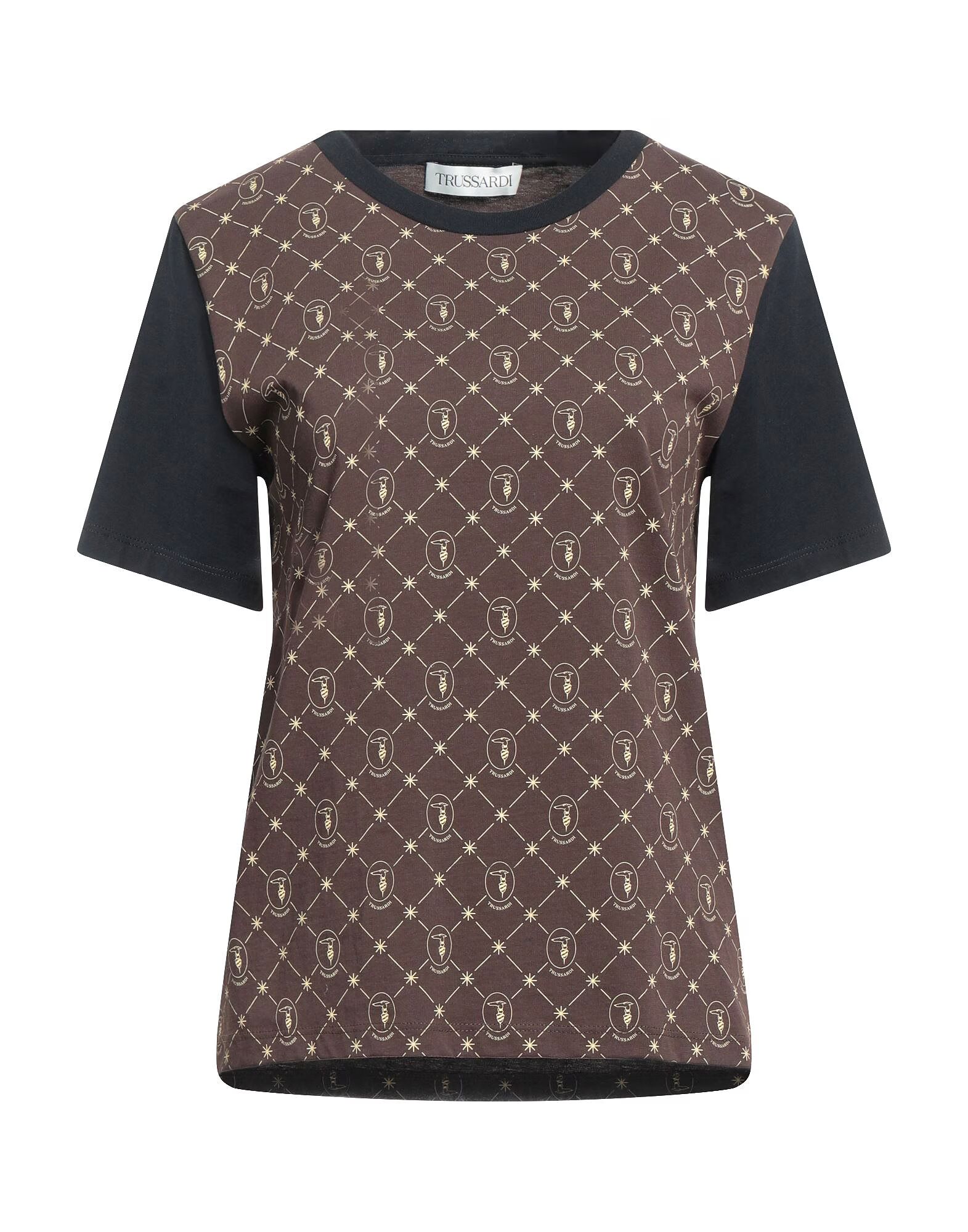 

Футболка Trussardi, темно-коричневый