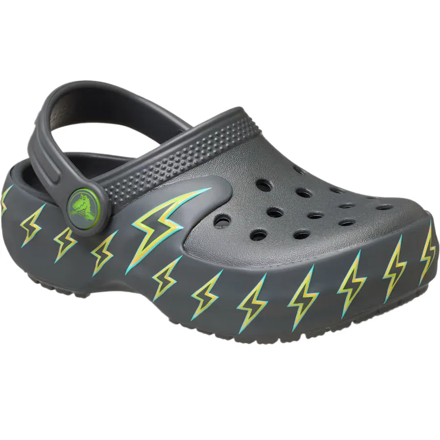 Детские сабо Crocs Carbon Black — фото 4
