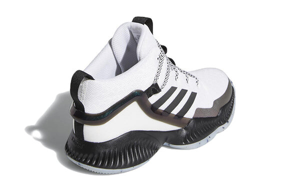 Кроссовки adidas Lockdown J 'White Black Brown', белый — фото 4