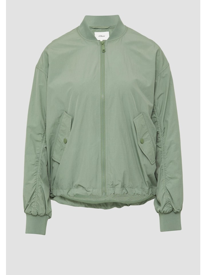 

Куртка для активного отдыха в цвете 7369_темно-зеленый шалфей s.Oliver