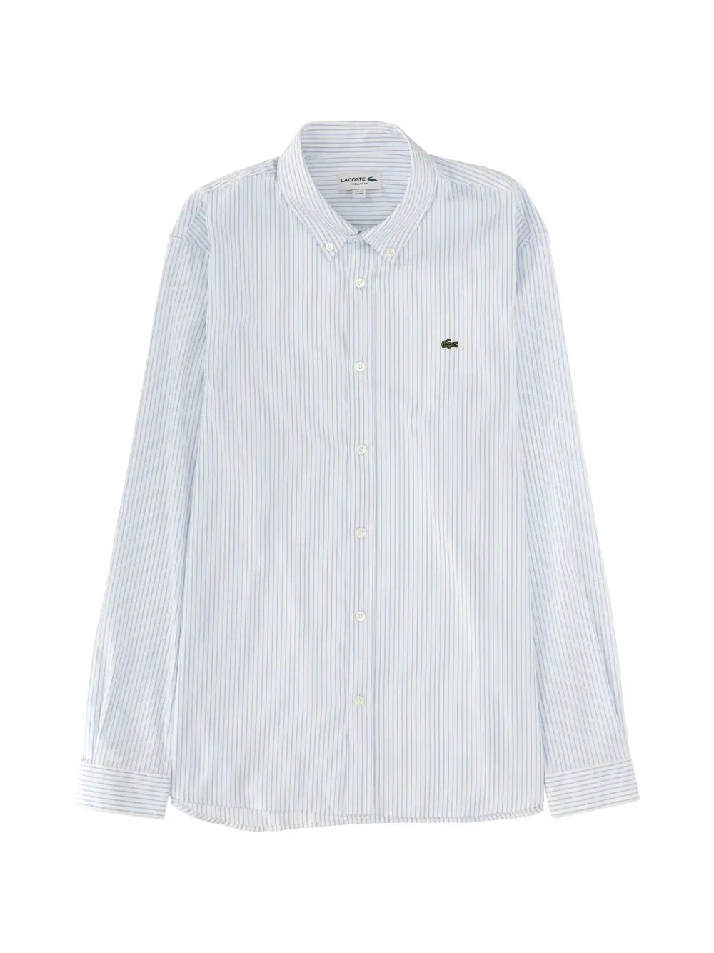 Рубашка в полоску на пуговицах Lacoste, белый