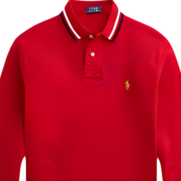 Polo Ralph Lauren Футболка поло мужская red — фото 4