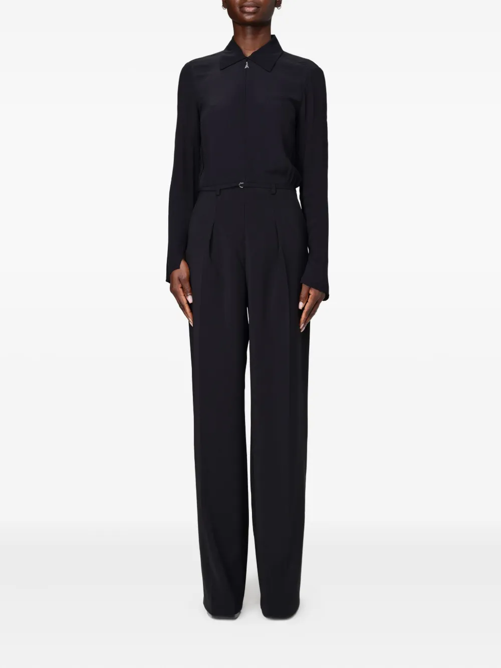 

Комбинезон на молнии Patrizia Pepe, черный