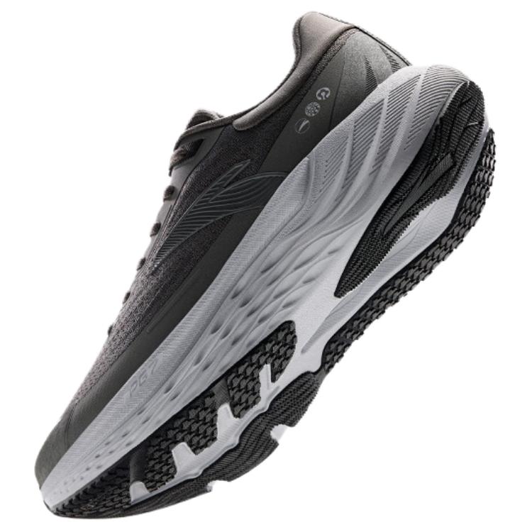 

Anta Travel Мужские кроссовки для бега с амортизацией Step Cushioning, дышащие, низкие, повседневные, цвет Обсидиановый серый и Мистический лайм