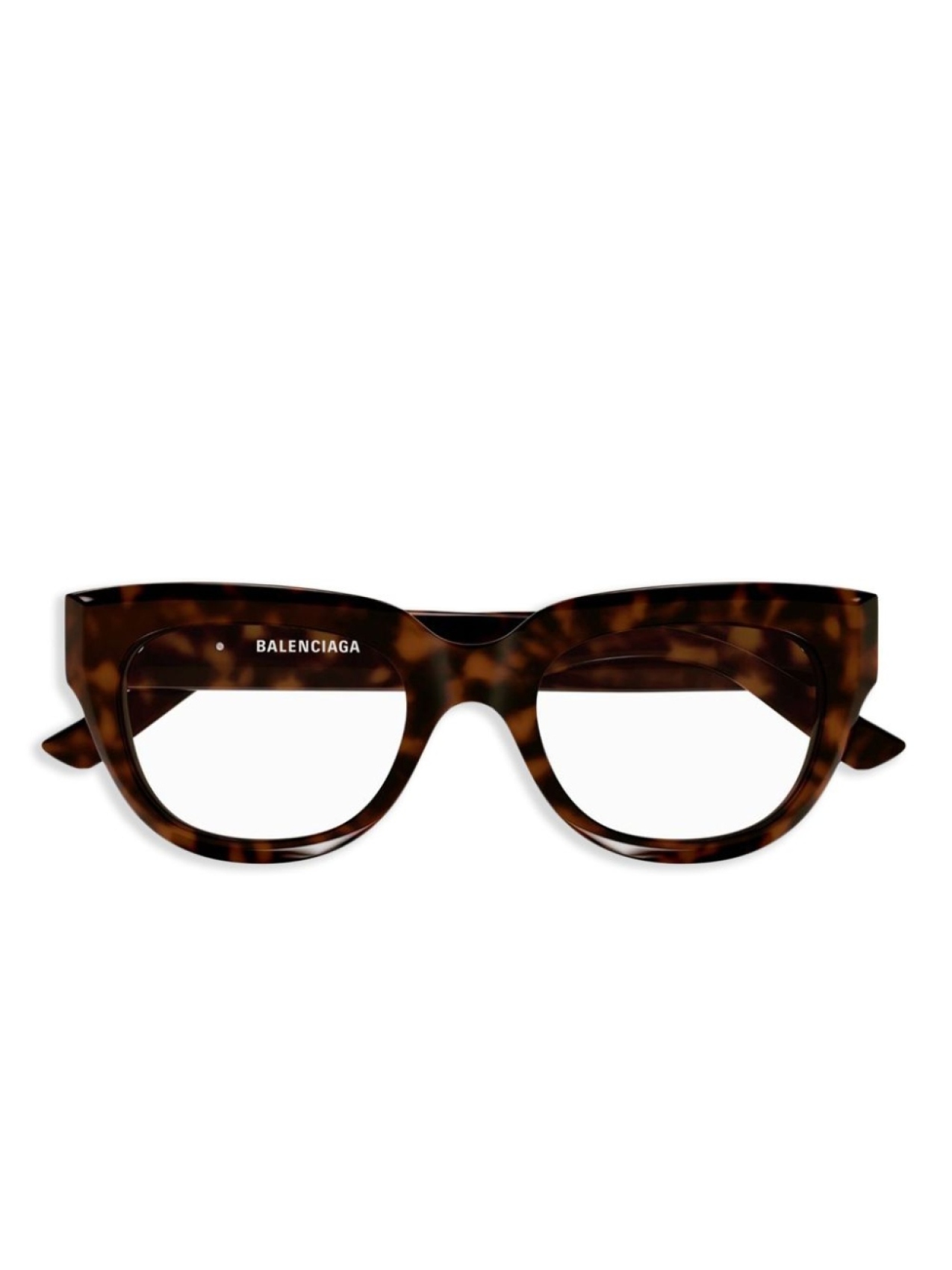 

Balenciaga Eyewear очки в круглой оправе, коричневый