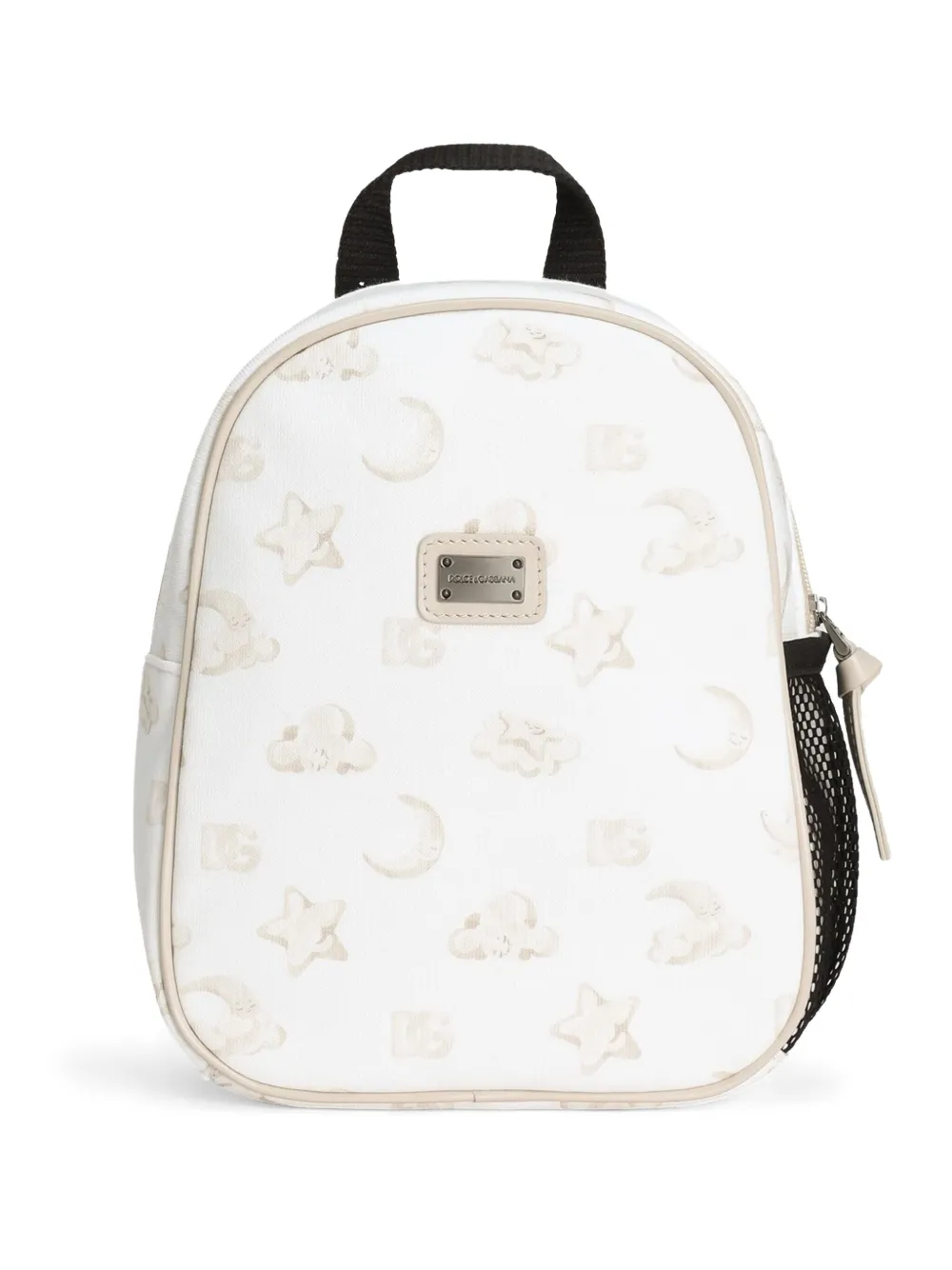

Рюкзак с принтом Lune Stelle Dolce & Gabbana Kids, белый