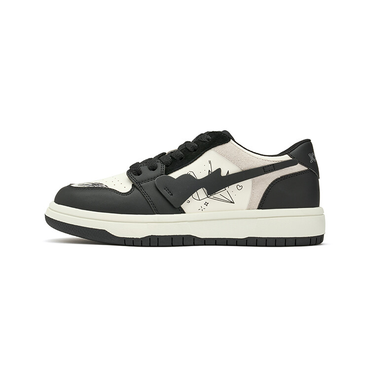 

Кеды JOSINY Skateboard Shoes Women's Low-Top, бежевый/черный