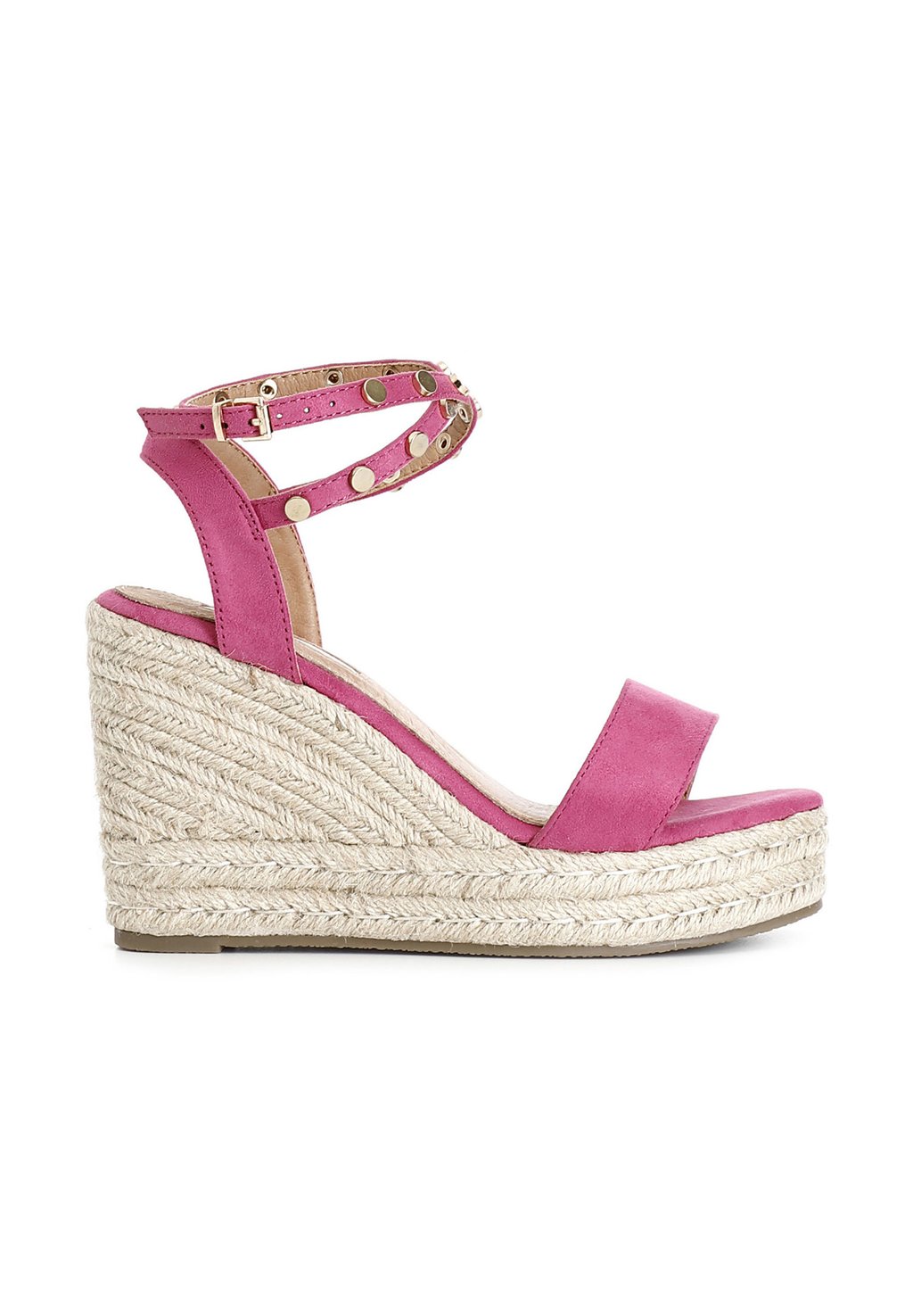 Эспадрильи High heeled sandals CAFèNOIR, неоново-розовый