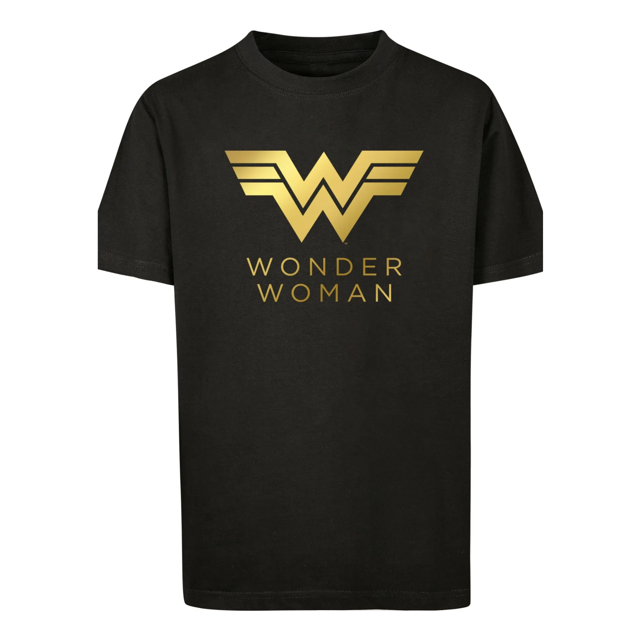 

Футболка F4NT4STIC «DC Comics Wonder Woman 84 Golden Logo», унисекс для детей, товары премиум-класса, для мальчиков, для девочек, с принтом, черный