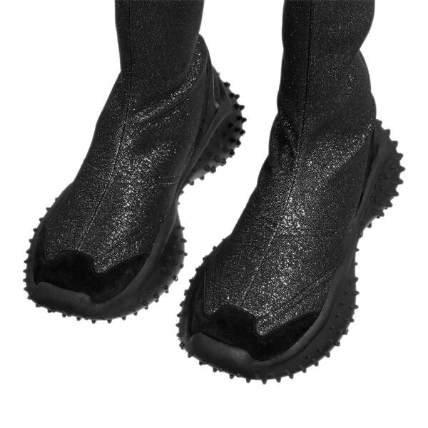 Ботинки stivale donna boot Msgm, черный — фото 4