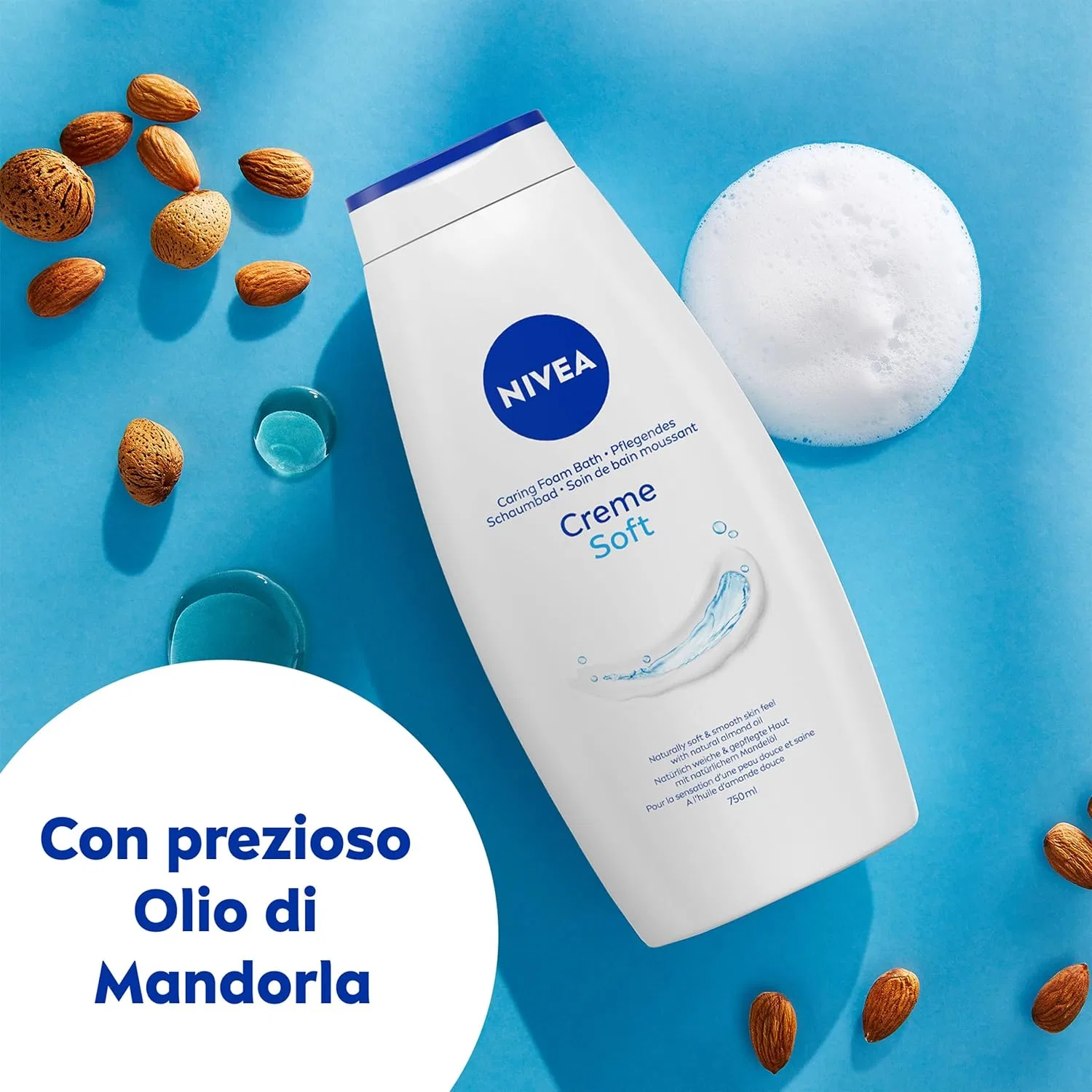 Крем-гель для душа «Creme Soft» от NIVEA, 750 мл Nivea — фото 3