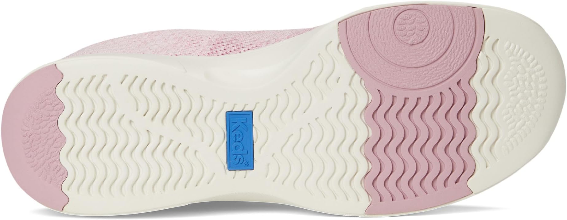 Кроссовки Keds Bliss Walk Lace-Up, Light Pink/Mauve Ombre Eng Knit — фото 3